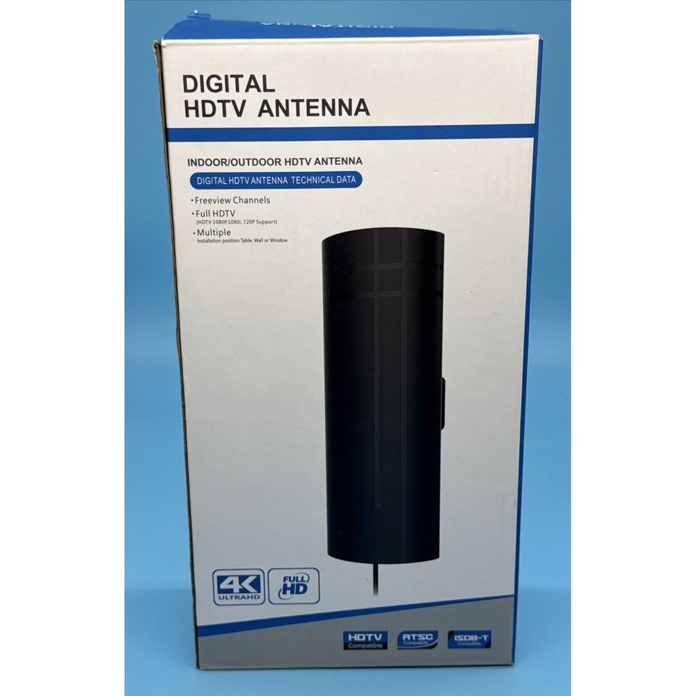 Digital HDTV Antenna 4K Full HD 1080P Freeview TV Signal Booster-New Open Box‎ ✅